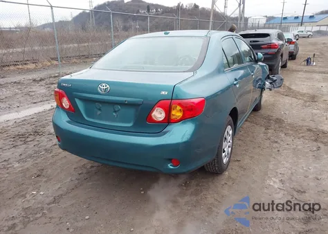 2010 Toyota Corolla Le z USA, uszkodzony, nr VIN 2T1BU4EE7AC231106